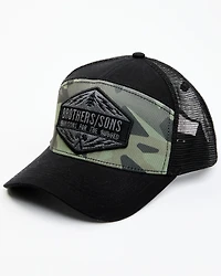 Brothers and Sons Men's Logo Patch Ball Cap