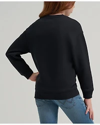 Wrangler X Lainey Wilson Women's Cowboy Crew Neck Pullover Sweatshirt
