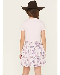 Sugar California Girls' T-Shirt Skirt Set - 2 Piece