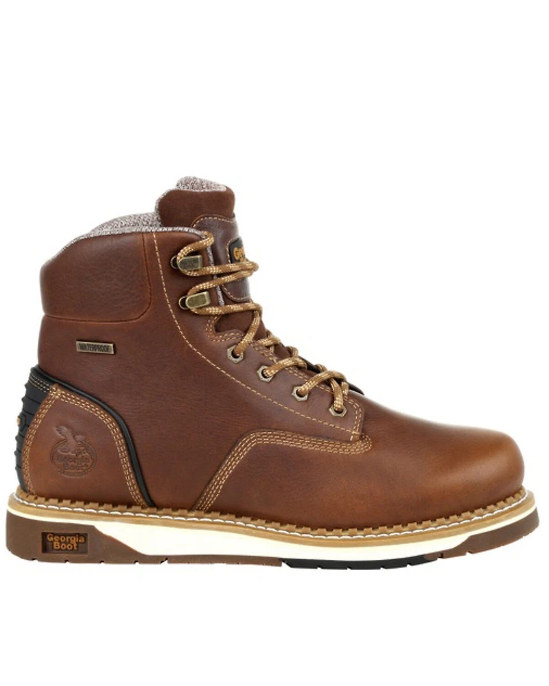 Georgia Boot Men's AMP LT Waterproof Work Boots - Steel Toe