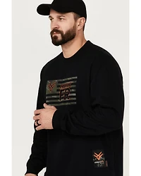 Hawx Men's FR Long Sleeve Graphic Knit T-Shirt