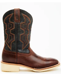 RANK 45® Men's Bullet Saddle Western Performance Boots - Broad Square Toe