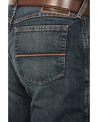 Ariat Men's M2 Atlas Ray Dark Wash Relaxed Bootcut Pro Series Performance Denim Jeans