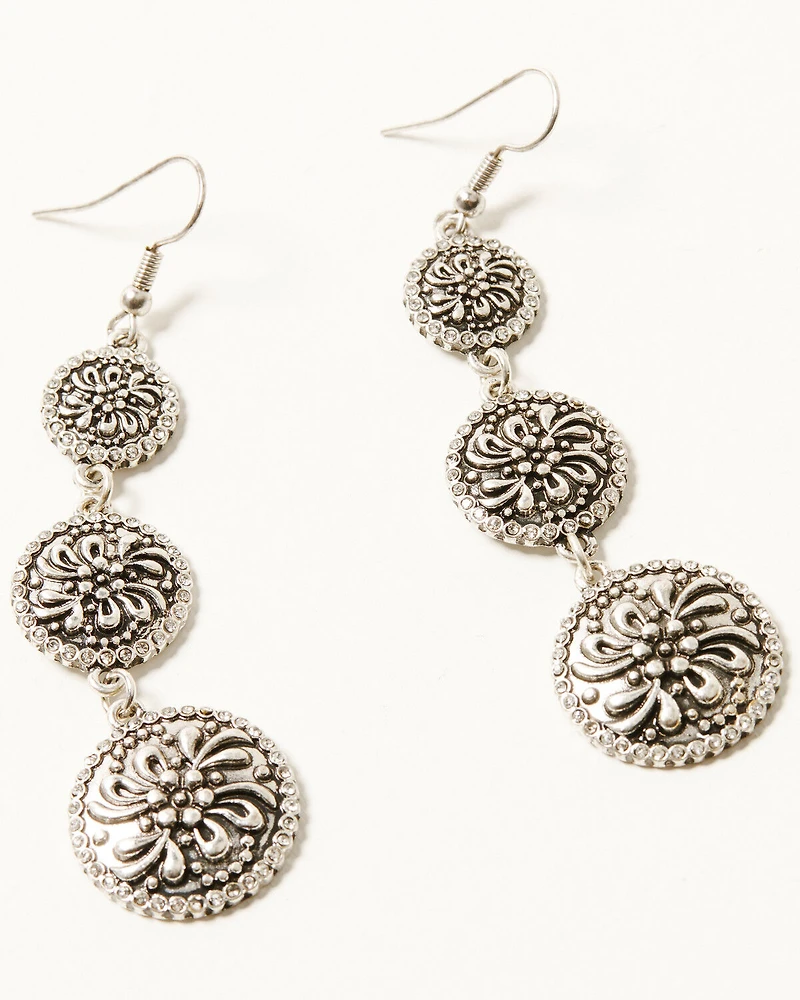 Shyanne Women's Mystic Valley Concho Earrings