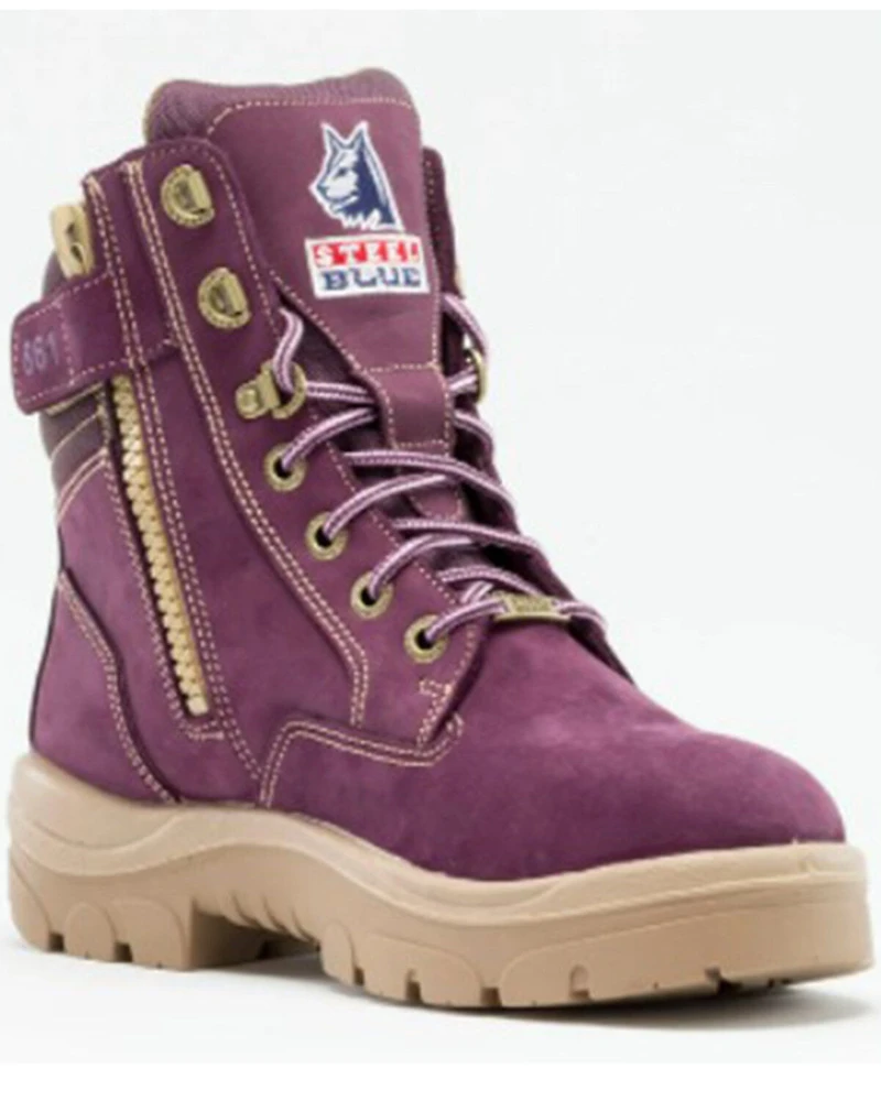 Steel Blue Women's Southern Cross 6" Water Resistant Work Boots - Toe