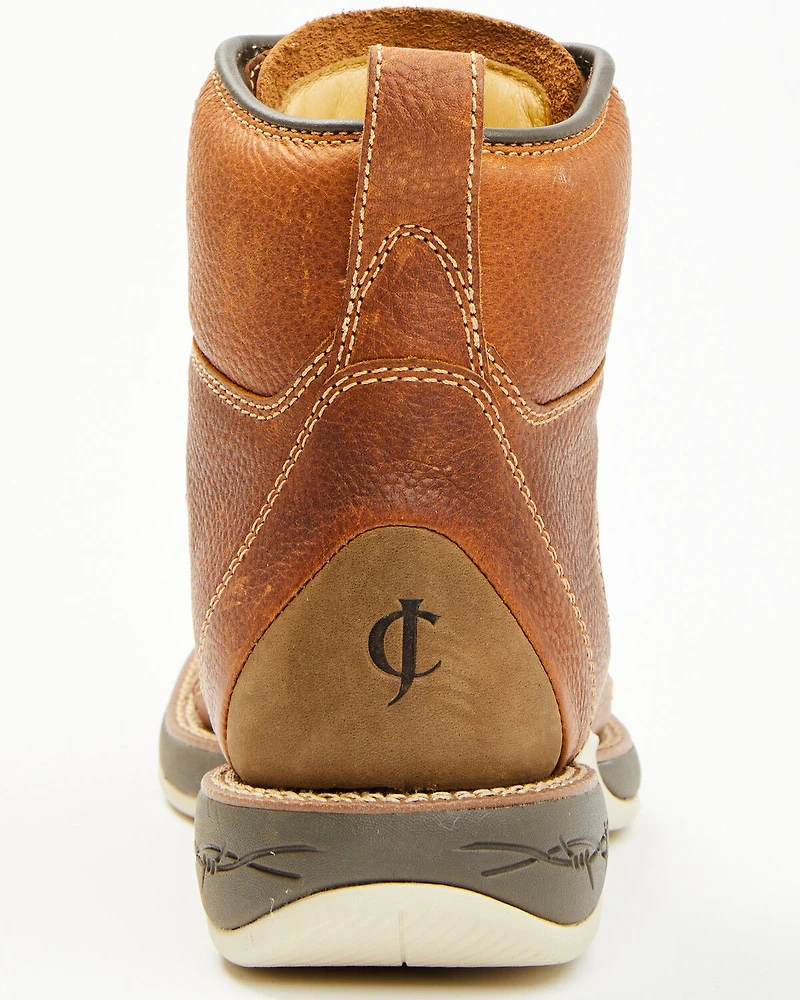 Cody James Men's 6.5" Xero Lite Lace-Up Moc Work Boots - Composite Toe
