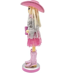 Kurt Adler 12" Honky Tonk Cowgirl Nutcracker