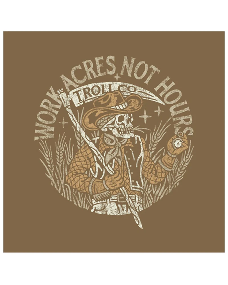 Troll Co Men's Work Acres Short Sleeve Graphic T-Shirt