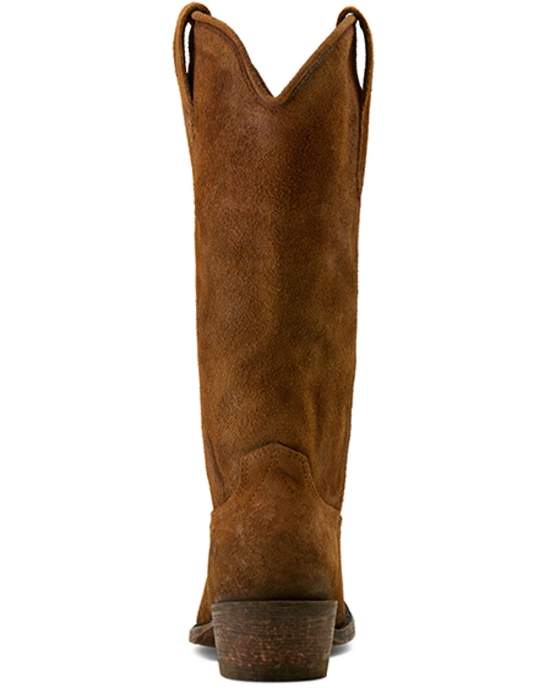Ariat Women's Marysville Suede Western Boots - Round Toe