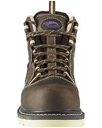 Avenger Women's Waterproof Wedge Work Boots - Composite Toe