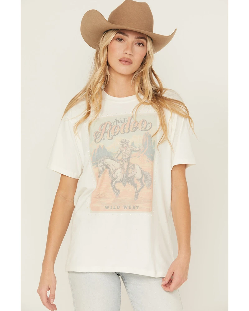 Ariat Women's Rodeo Pearl Short Sleeve Graphic Tee