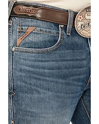 Ariat Men's M5 Hamilton Ray Medium Wash Straight Pro Series Performance Denim Jeans