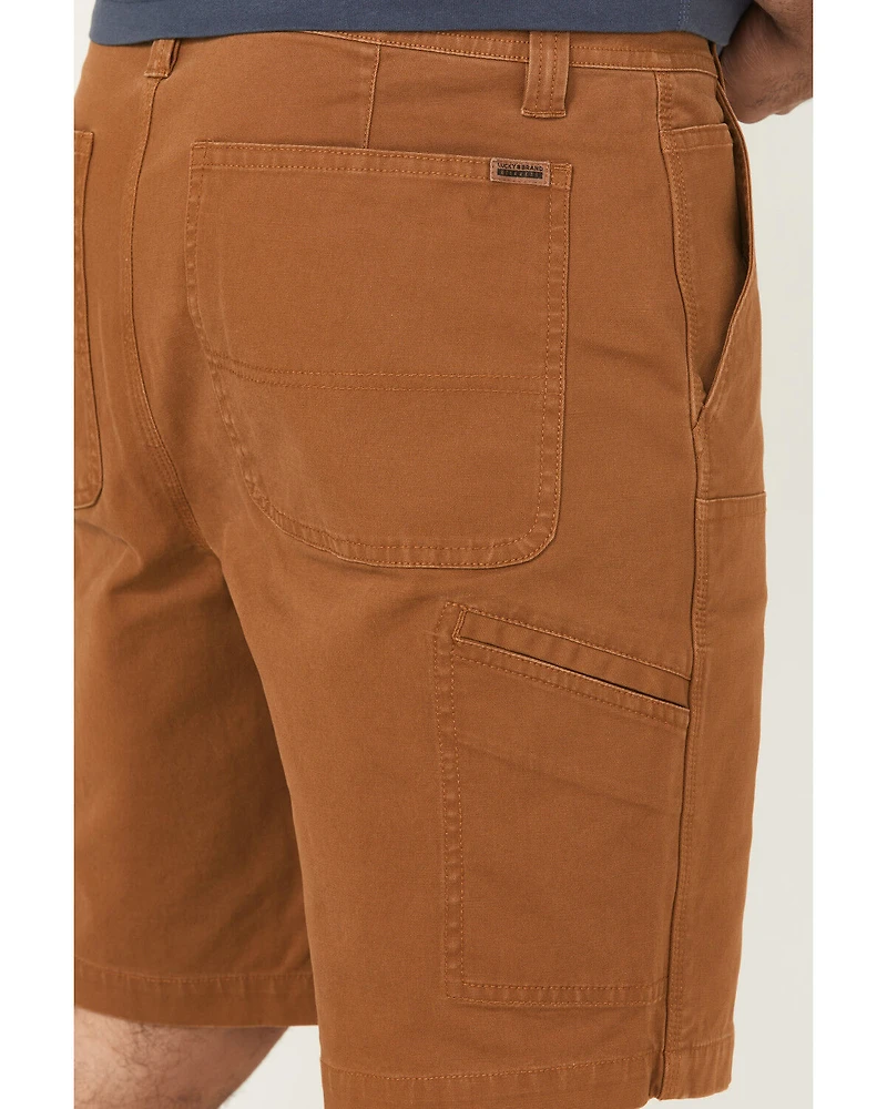Lucky Brand Workwear Men's Double Front Panel Shorts