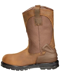 Carhartt Men's Waterproof Wellington Pull On Work Boots - Round Toe