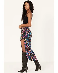 Show Me Your Mumu Women's Wrap Up Mosaic Print Skirt
