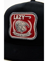 Lazy J Ranch Wear Men's America's Best Brand Patch Trucker Cap