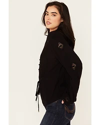 Idyllwind Women's Sharondale Embroidered Long Sleeve Button-Down Shirt