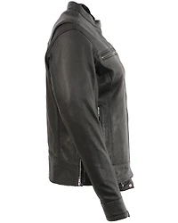 Milwaukee Leather Women's Lightweight Triple Stitch Vented Scooter Jacket