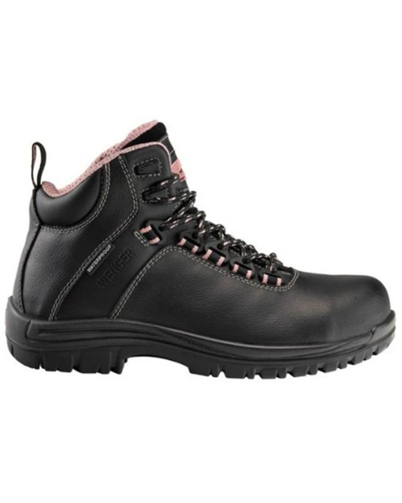 Avenger Women's Breaker Mid 6" Lace-Up Work Boot - Composite Toe