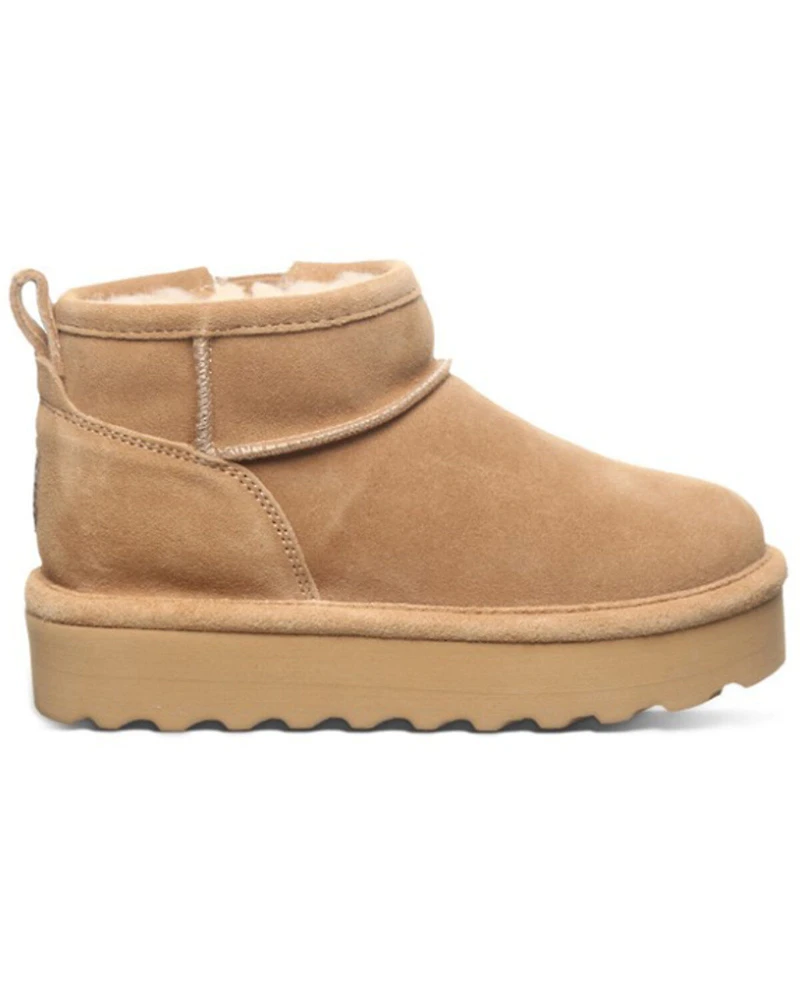 Bearpaw Girls' Retro Shorty Casual Boots - Round Toe