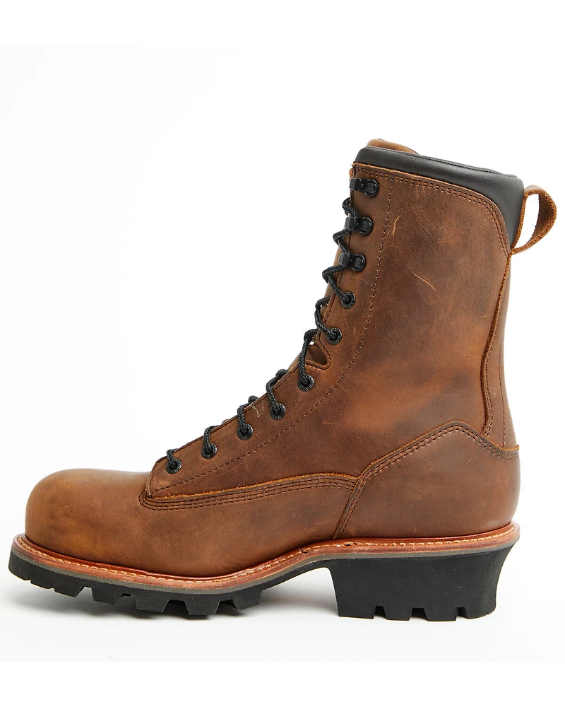 Hawx Men's 9" Lineman Logger Work Boots - Composite Toe
