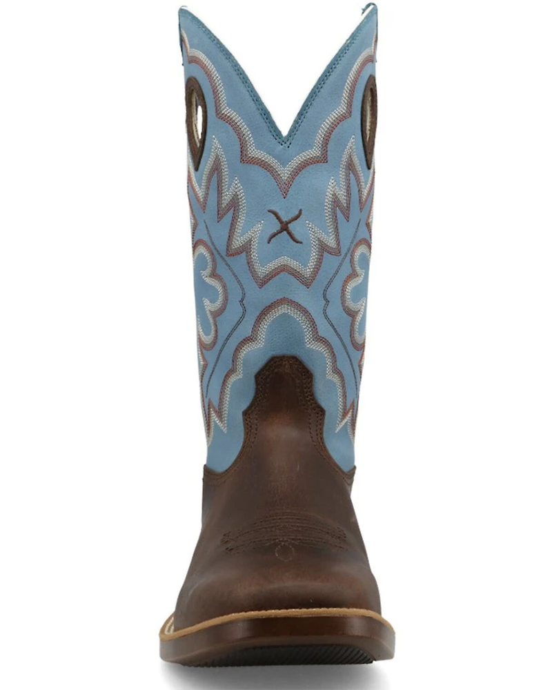 Twisted X Men's Top Hand Tall Western Boots - Broad Square Toe