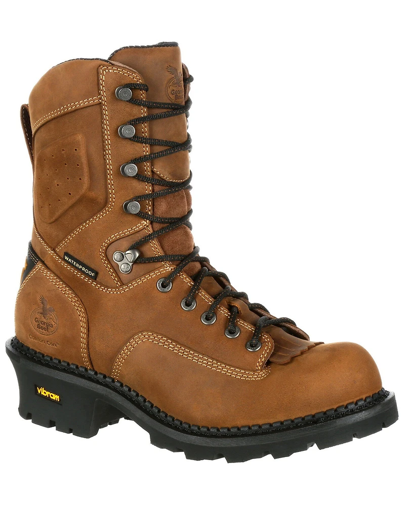 Georgia Boot Men's Comfort Core Waterproof Logger Boots - Composite Toe