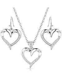 Montana Silversmiths Women's Divine Affection Jewelry Set - 2 Piece