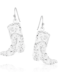 Montana Silversmiths Women's Chiseled Boots Earrings