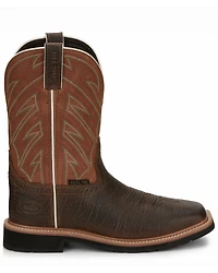 Justin Men's Electrician Western Work Boots - Steel Toe
