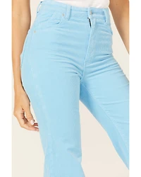 Rolla's Women's High Rise Corduroy Eastcoast Flare Jeans