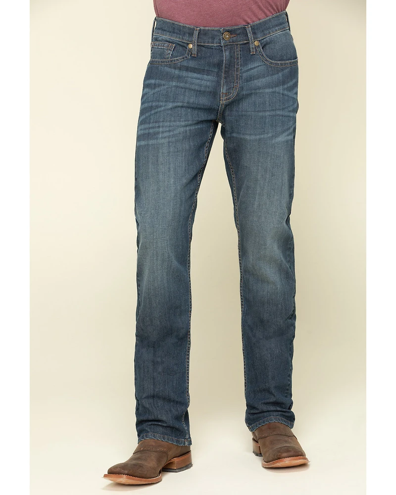 Cody James Men's Sheridan Wash Jackson Slim Straight Stretch Denim Jeans