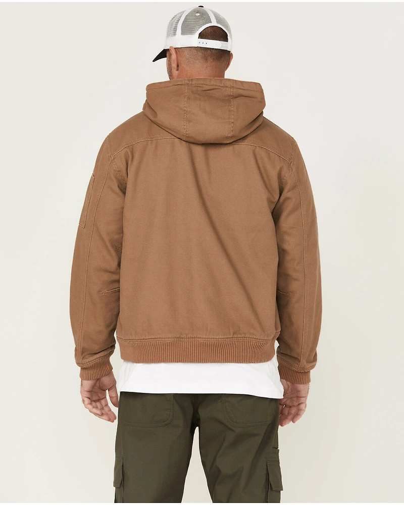 Thorogood Men's Legacy Stone Washed Hooded Bomber Jacket