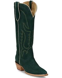 Tony Lama Women's Derby Liz Tall Western Boots - Snip Toe