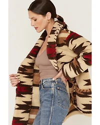 Tasha Polizzi Women's Stable Southwestern Print Sherpa Jacket