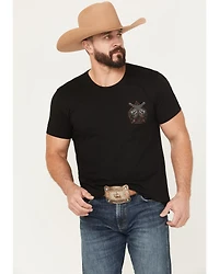 Cody James Men's Poker Chip Short Sleeve Graphic T-Shirt