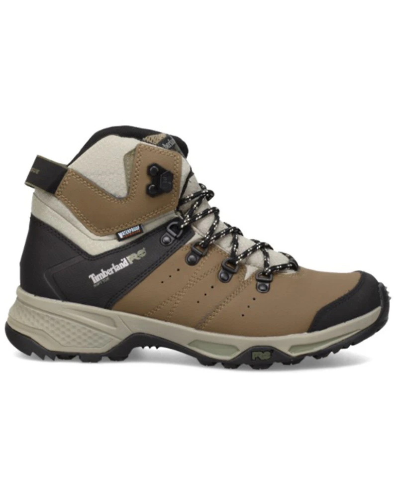 Timberland PRO Men's Switchback Waterproof Lace-Up Hiking Work Boots - Soft Round Toe
