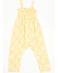Angel Dear Infant Girls' Daisy Sleeveless Snap Onesie