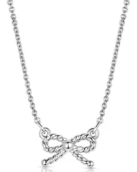 Montana Silversmiths Women's Roped Bow Necklace