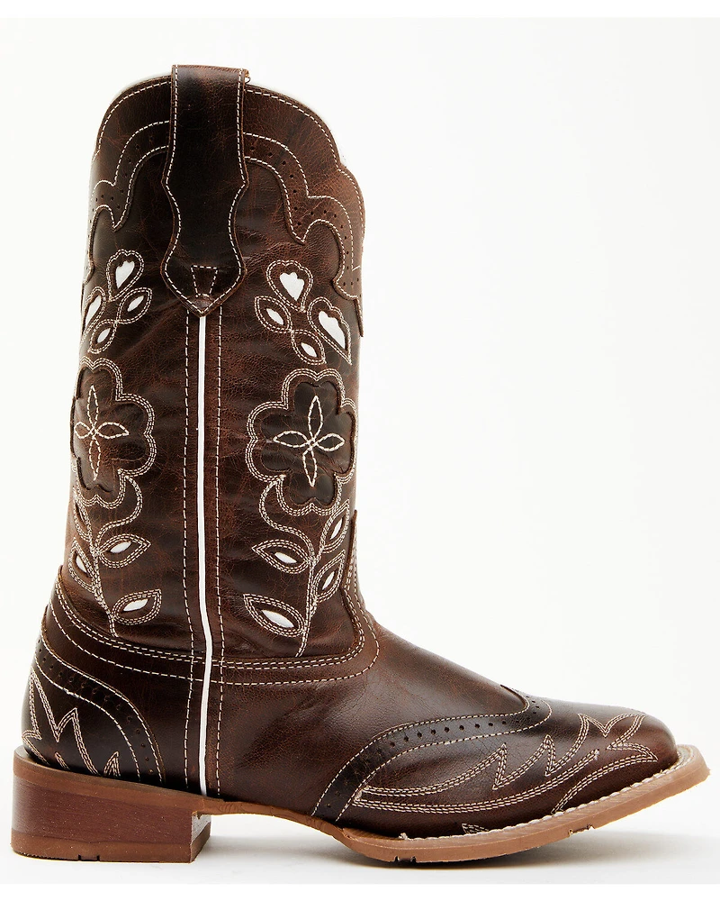 Laredo Women's Underlay Performance Western Boots - Broad Square Toe