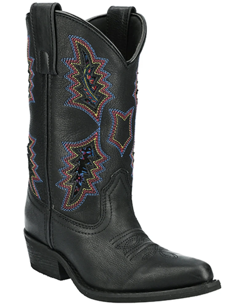 Smoky Mountain Little Girls' Sierra Western Boots - Snip Toe