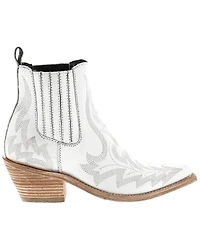 Liberty Black Women's Simone Classic Embroidered Booties - Snip Toe