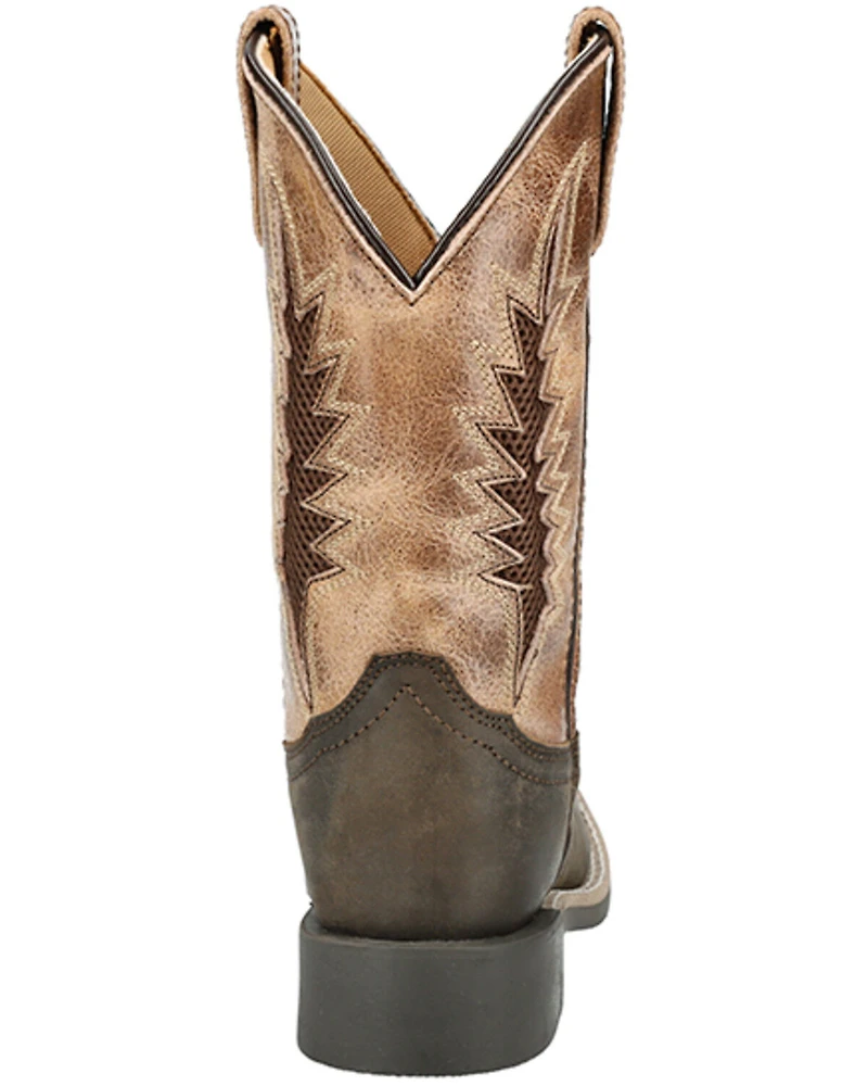 Smoky Mountain Little Boys' Desperado Western Boots - Broad Square Toe