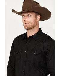 Gibson Men's Southside Satin Stripe Pearl Snap Western Shirt