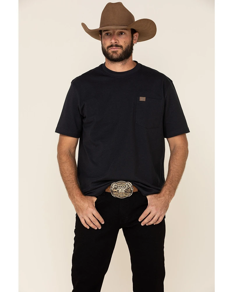 Ariat Men's Black Legacy Stretch Stackable Slim Straight Jeans