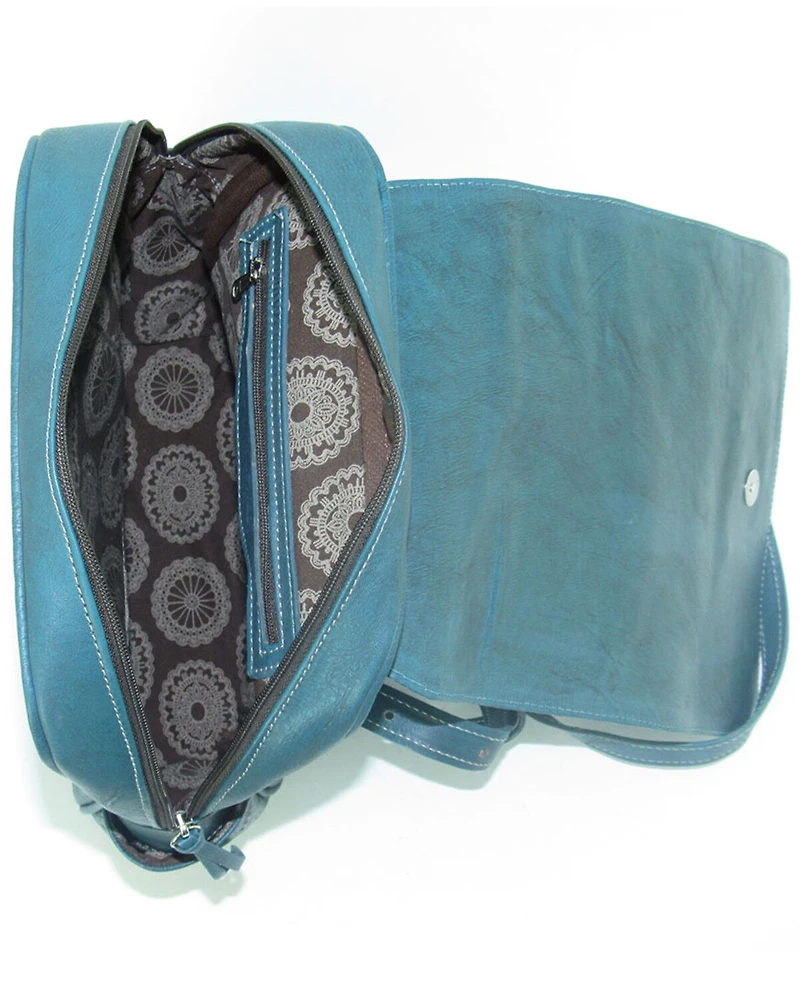 American West Women's Lariats Hand Tooled Backpack
