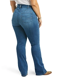 Ariat Women's Mid Rise Patricia Stretch Main Bootcut Jeans - Plus
