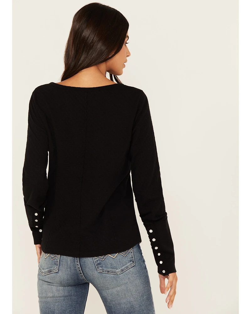 Idyllwind Women's Pearl Knit Henley Shirt