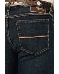 Ariat Men's M4 Blackstone Ray Dark Wash Relaxed Bootcut Pro Series Performance Denim Jeans