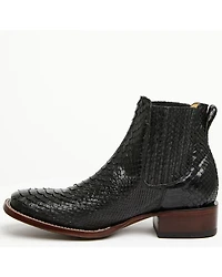 Cody James Men's Hash Exotic Python Western Ankle Boots